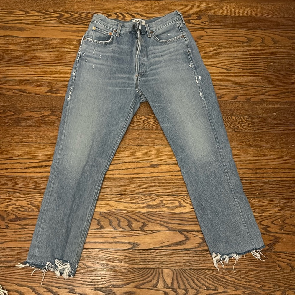 AGOLDE straight leg jeans